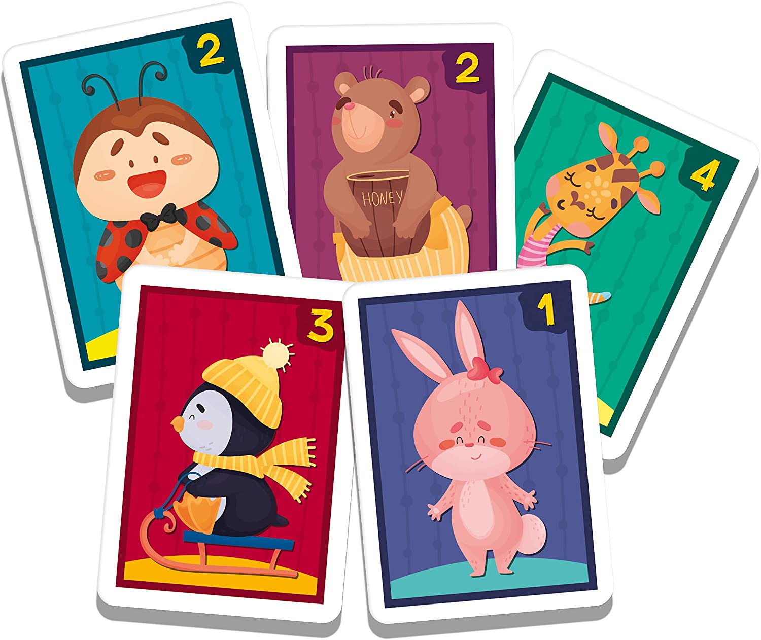  Lisciani Giochi - Ludoteca Le Carte Burraco dei Bambini,  Multicoloured, 96688 : Toys & Games